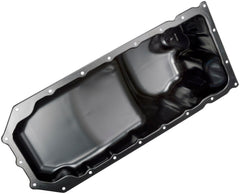 Dorman oil pan sealing surface detail showing precision for reliable gasket seal