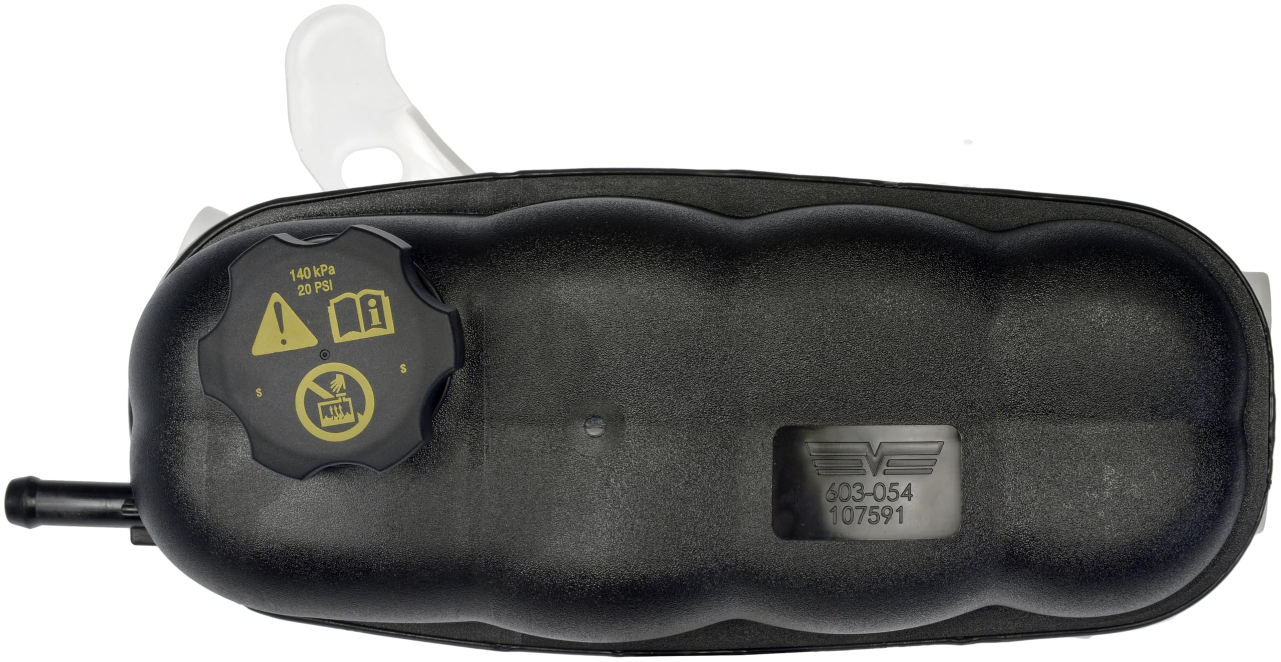 Dorman packaged replacement reservoir ready for quick installation