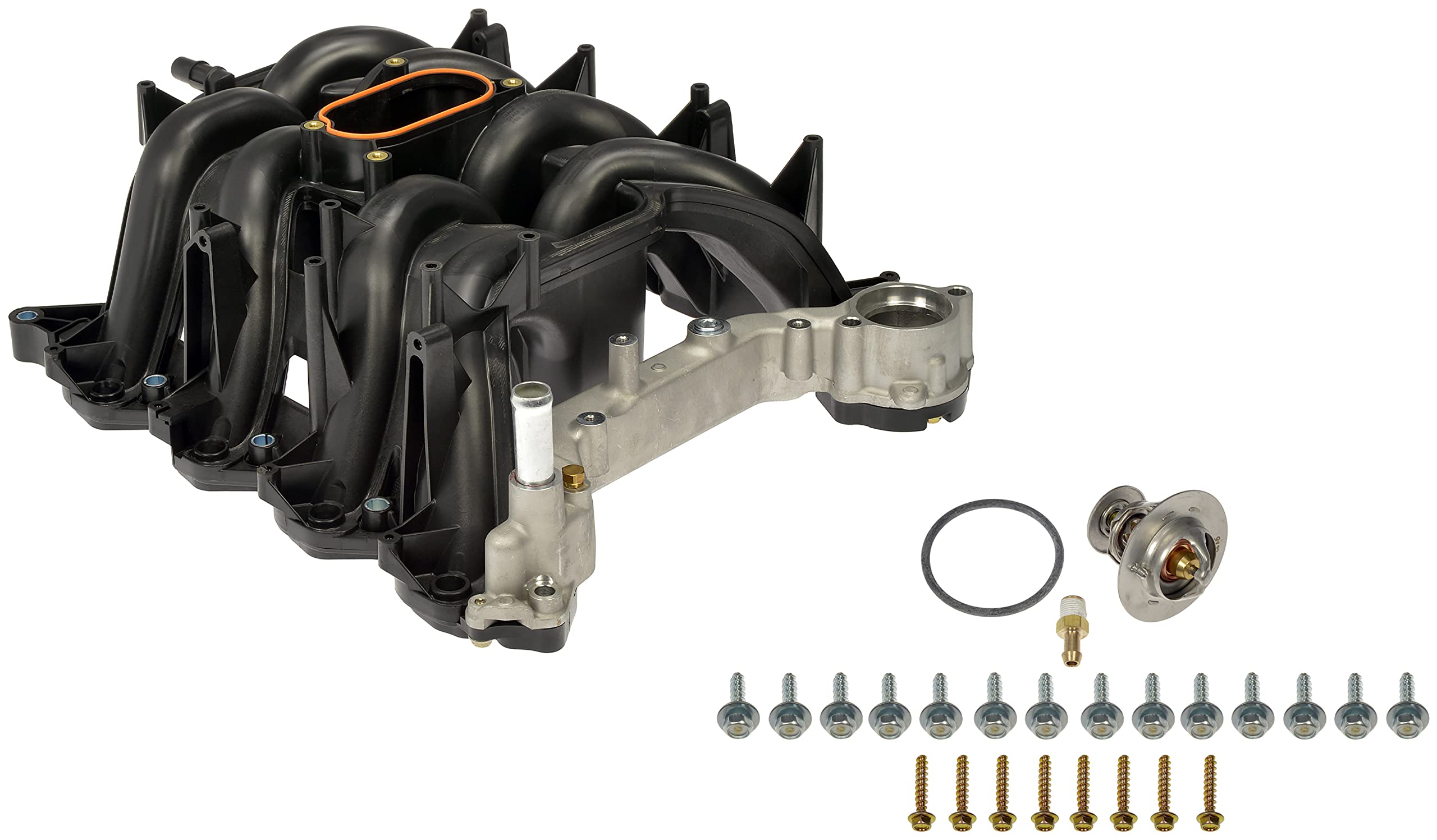 Dorman plastic texture and molding detail showing reinforced polymer durability benefit