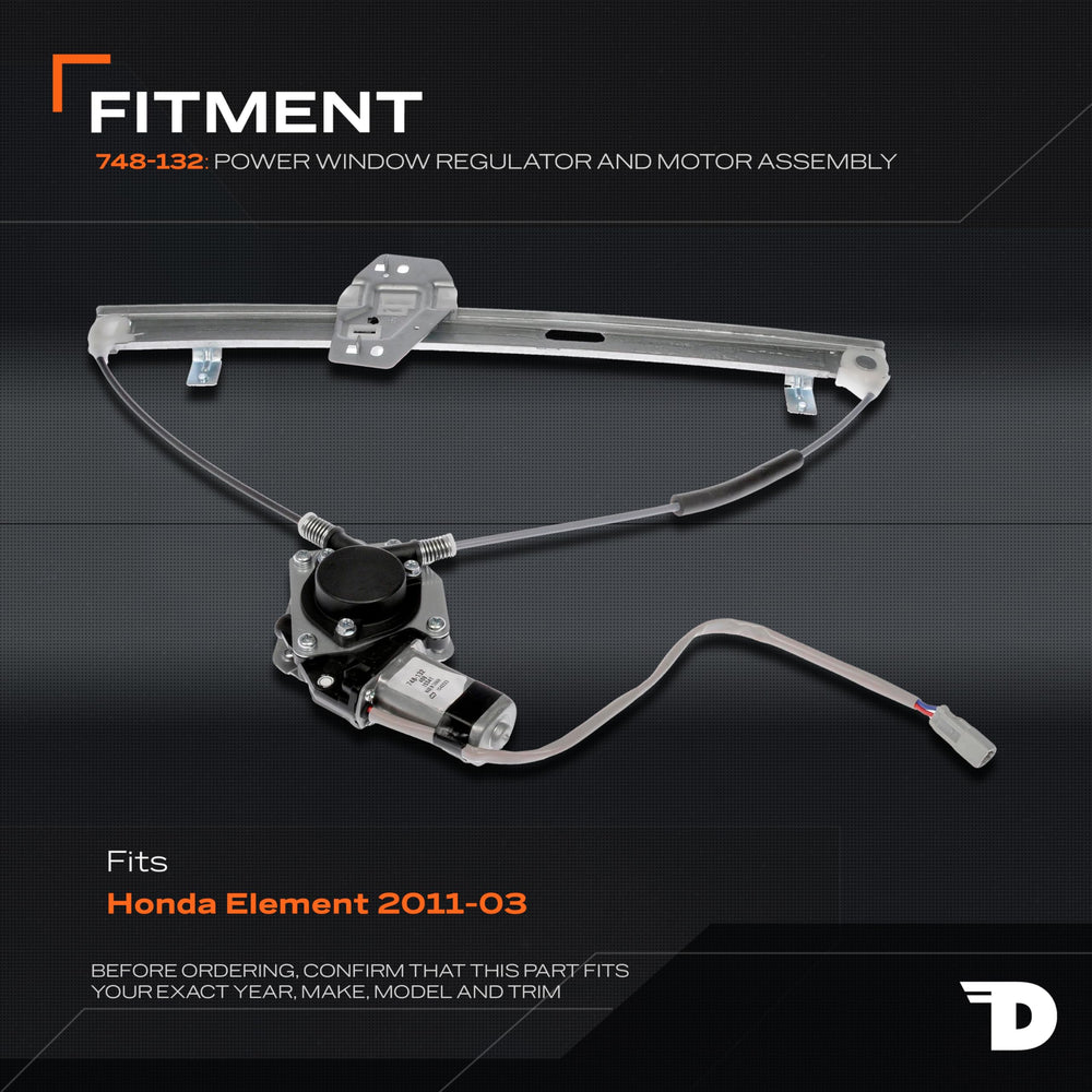 Dorman regulator cable and pulley detail illustrating smooth operation benefit