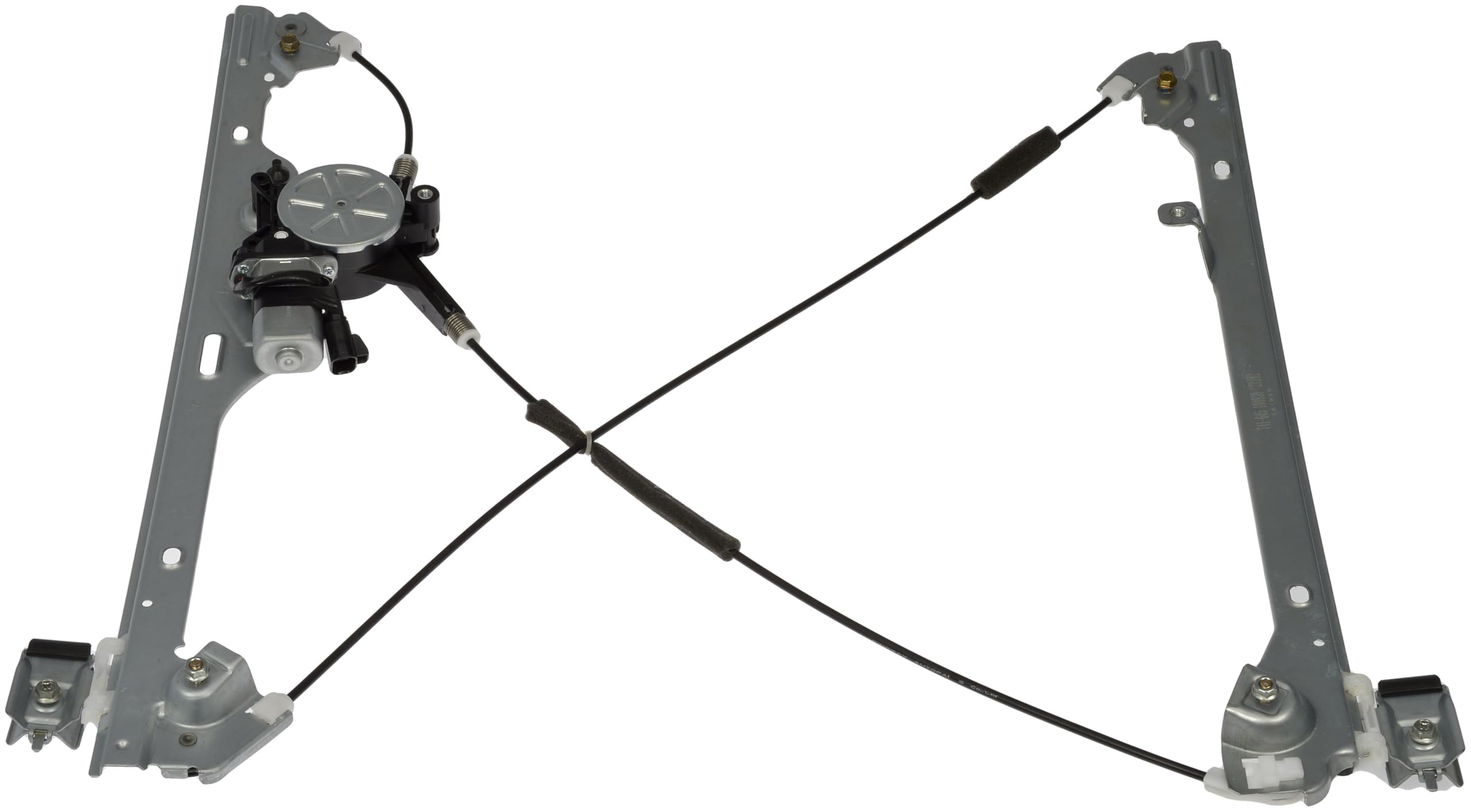 Dorman close-up of regulator cable guides highlighting durability improvement