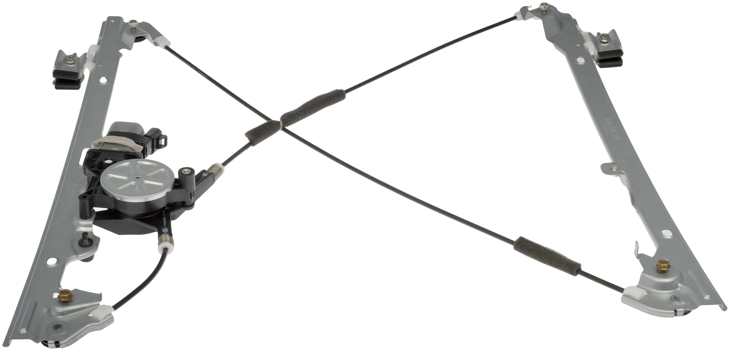 Dorman close-up of motor and cable guides highlighting improved durability