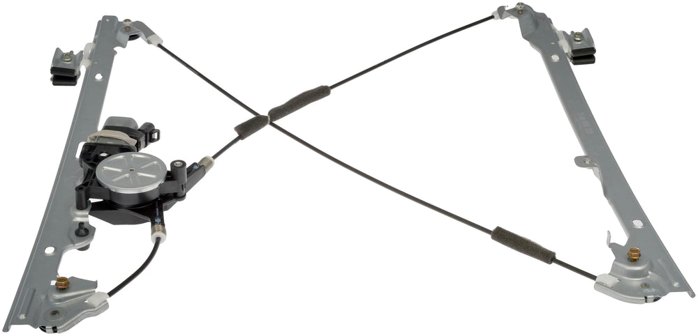 Dorman close-up of motor and cable guides highlighting improved durability