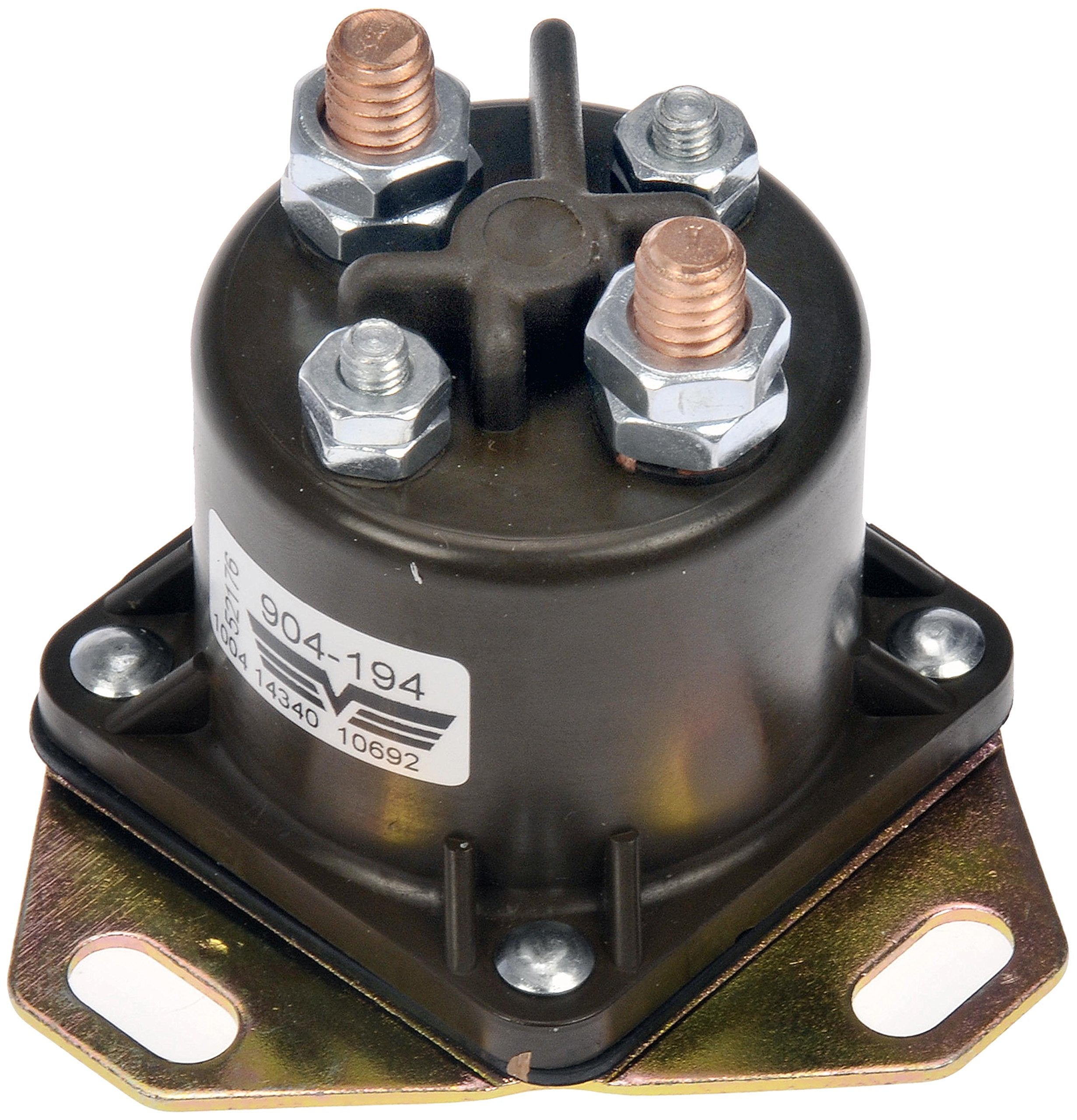 Dorman relay front view showing housing and labels for easy identification and fit
