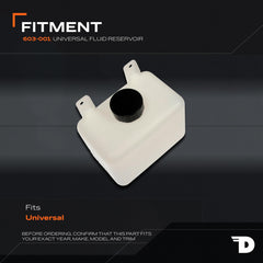 Dorman closeup of three mounting holes for flexible installation