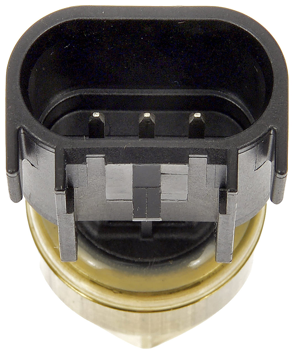 Dorman sensor connector close-up highlighting secure electrical interface and reliable signal