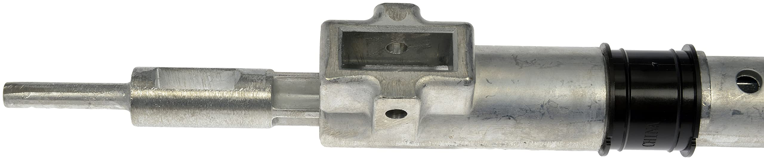 Dorman shift tube installed in vehicle steering column demonstrating restored shifting