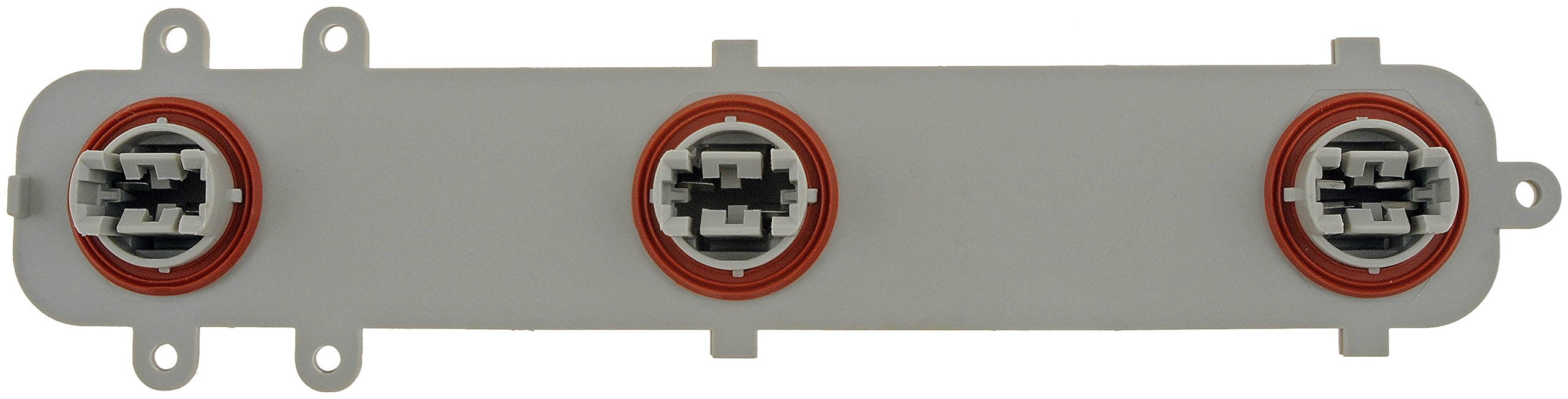Dorman tail light circuit board installed in tail assembly demonstrating easy plug-in replacement