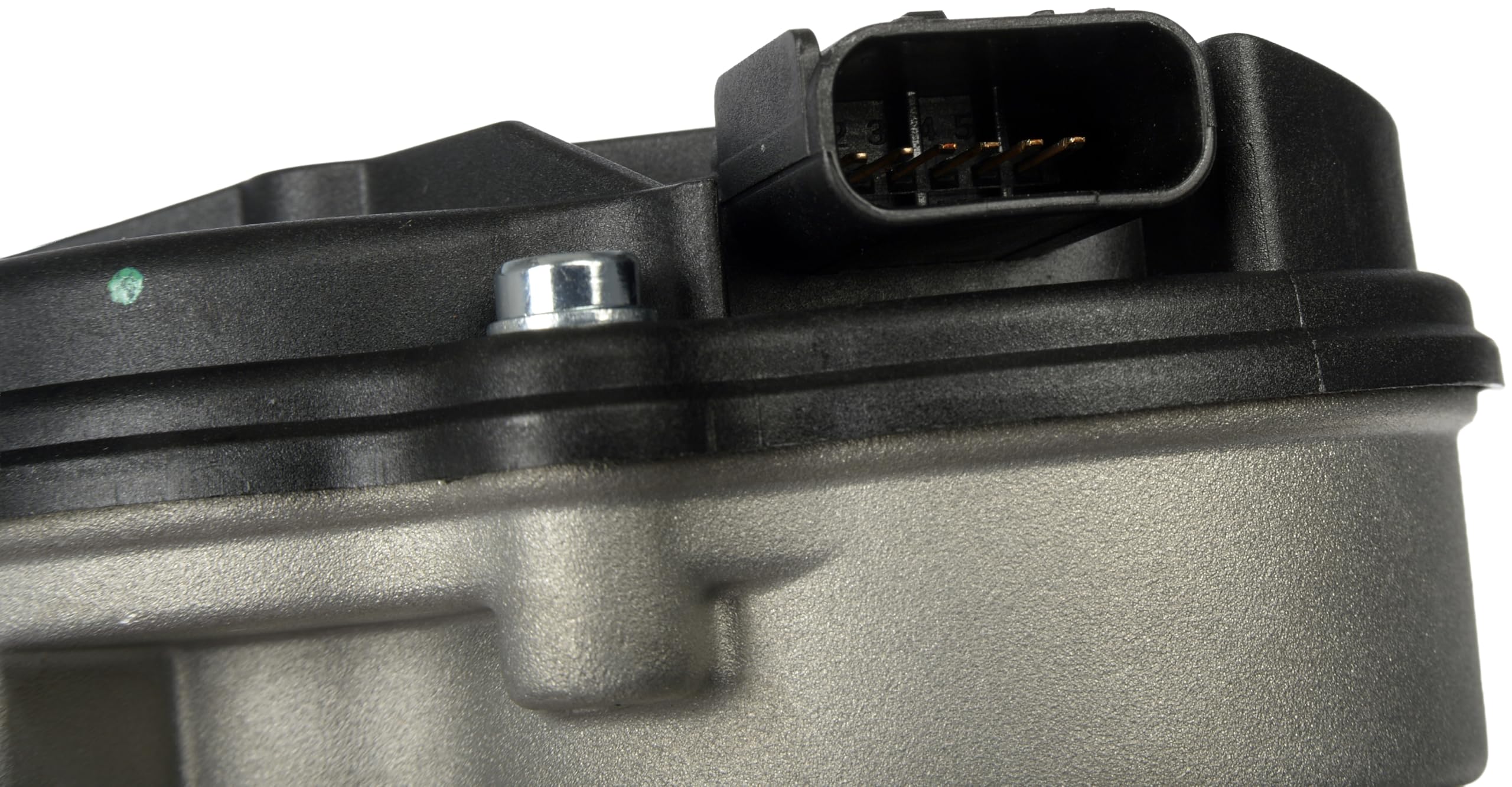 Dorman throttle body beside ruler for size and scale comparison aiding installation planning
