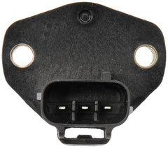 Dorman throttle position sensor electrical connector close-up ensuring easy plug-in replacement