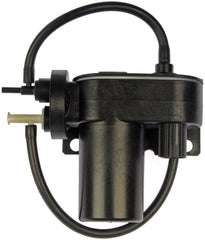 Dorman vacuum pump close-up of mounting flange showing secure attachment and correct alignment