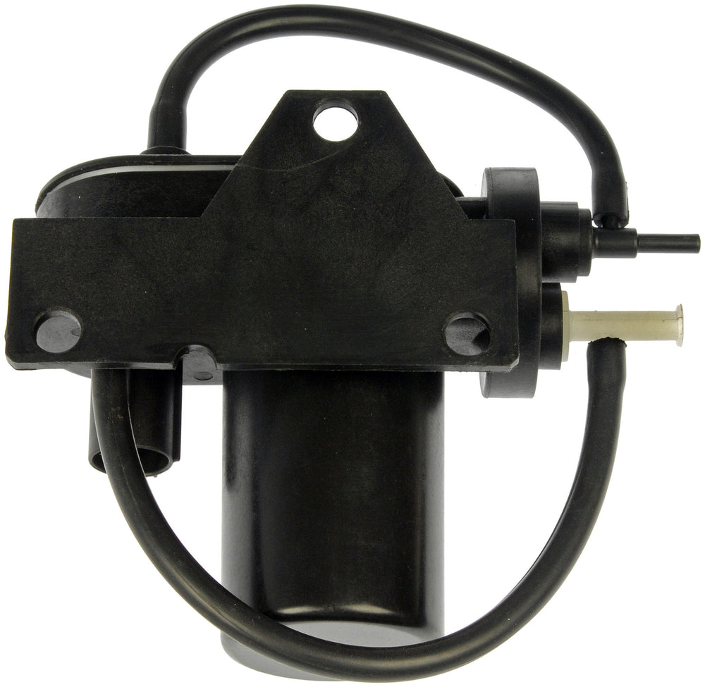 Dorman vacuum pump vacuum port detail highlighting compatible port for easy hose connection