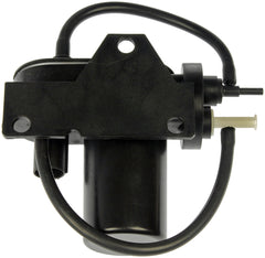 Dorman vacuum pump vacuum port detail highlighting compatible port for easy hose connection