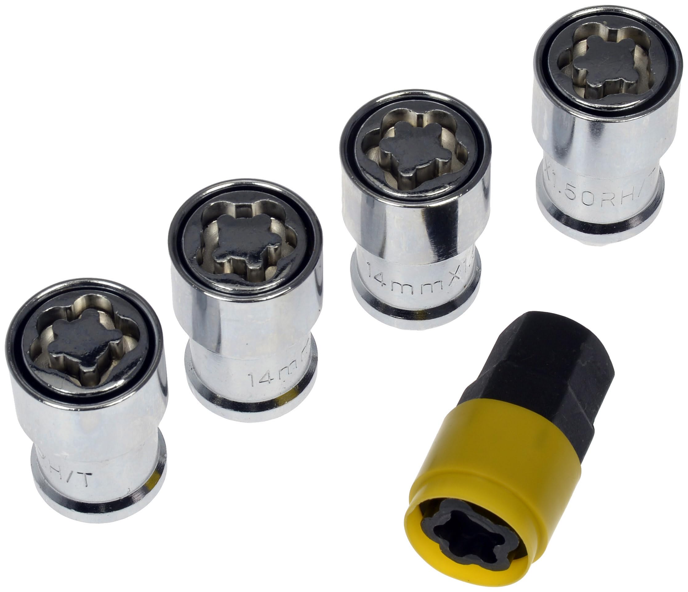 Dorman wheel lock set packaging showing kit and benefits