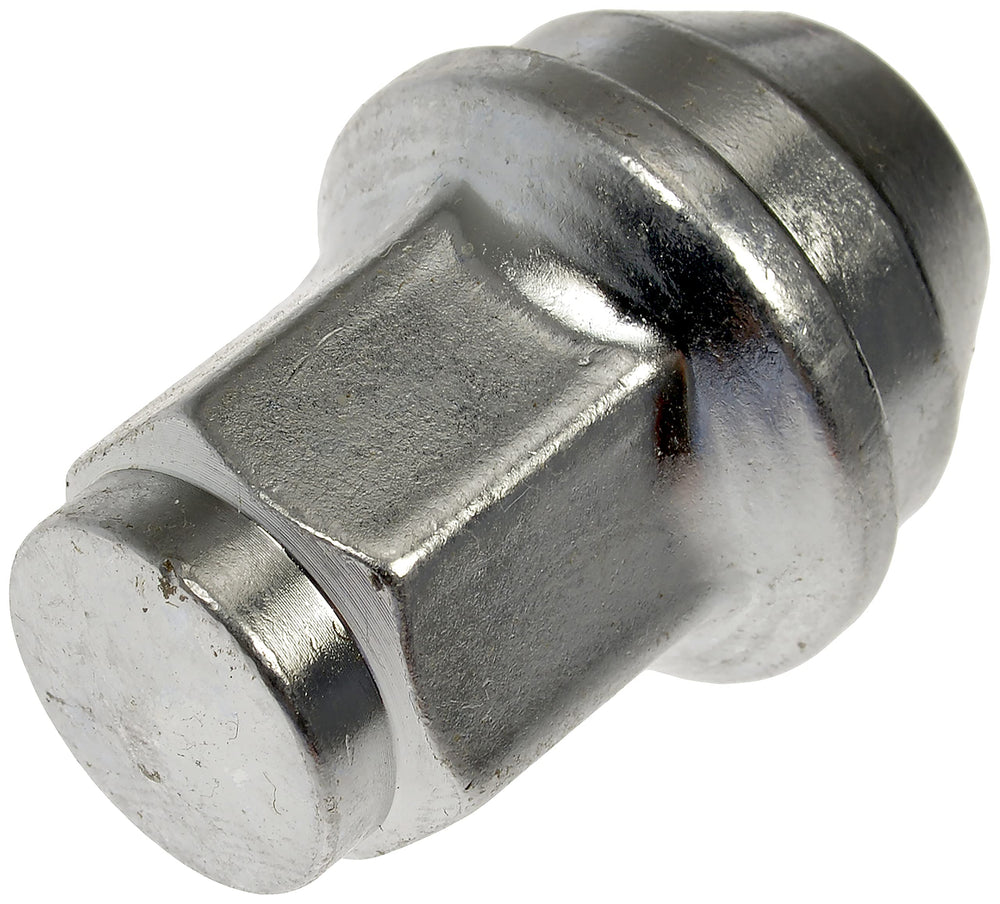 Dorman wheel nut being tightened in a garage showing straightforward DIY installation