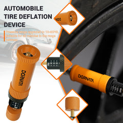 DORNATA metal adjustment ring detail showing durable knurled grip