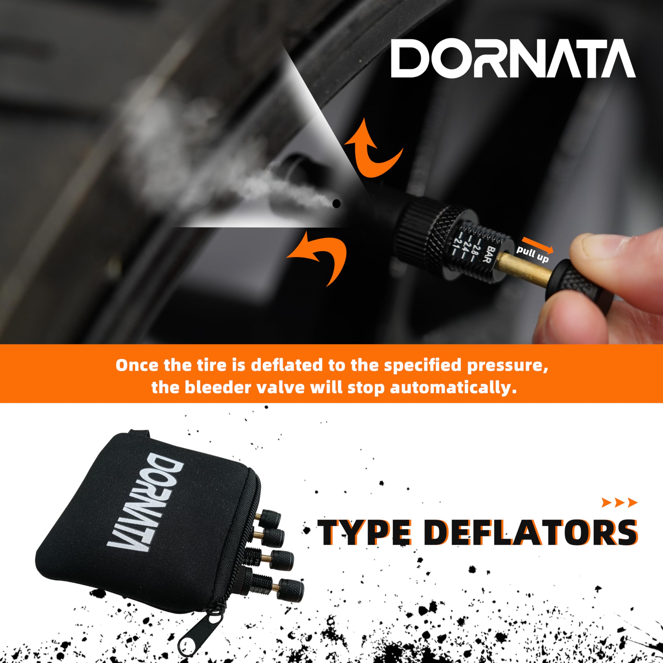 DORNATA packaging and warranty card showing lifetime warranty benefit