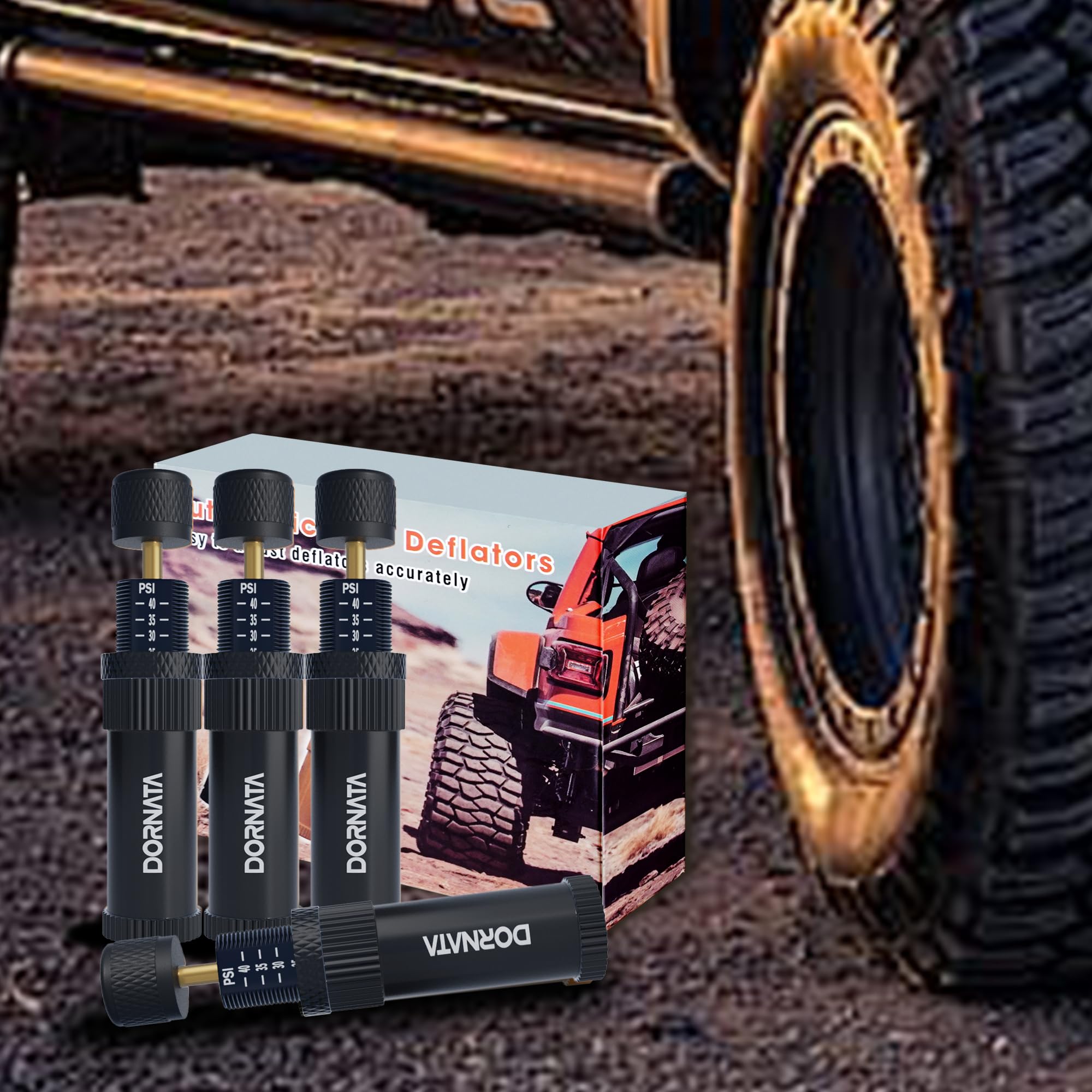 DORNATA threaded connection engaging valve stem for reliable seal benefit