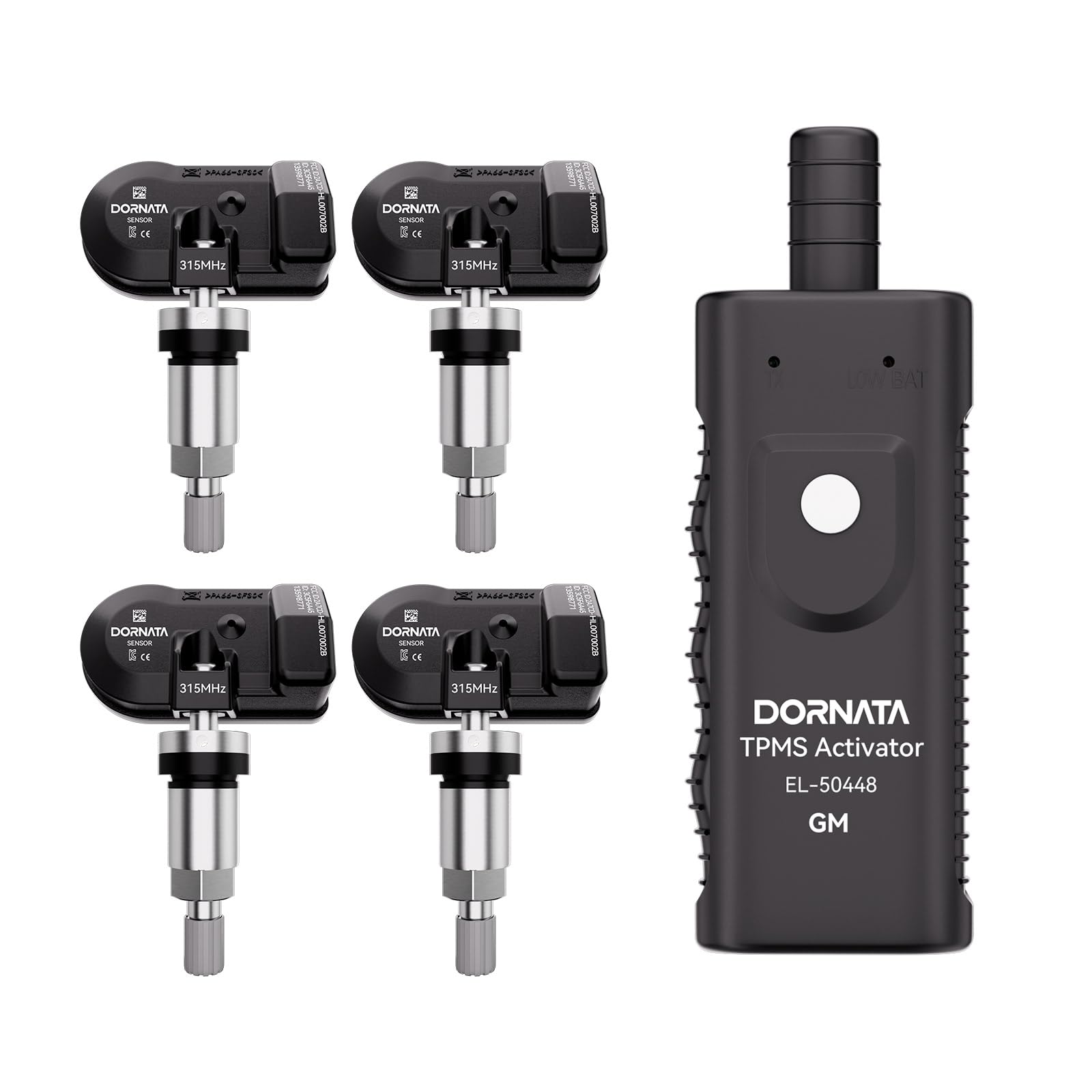 DORNATA sensor front packaging showing kit and benefit quick identification