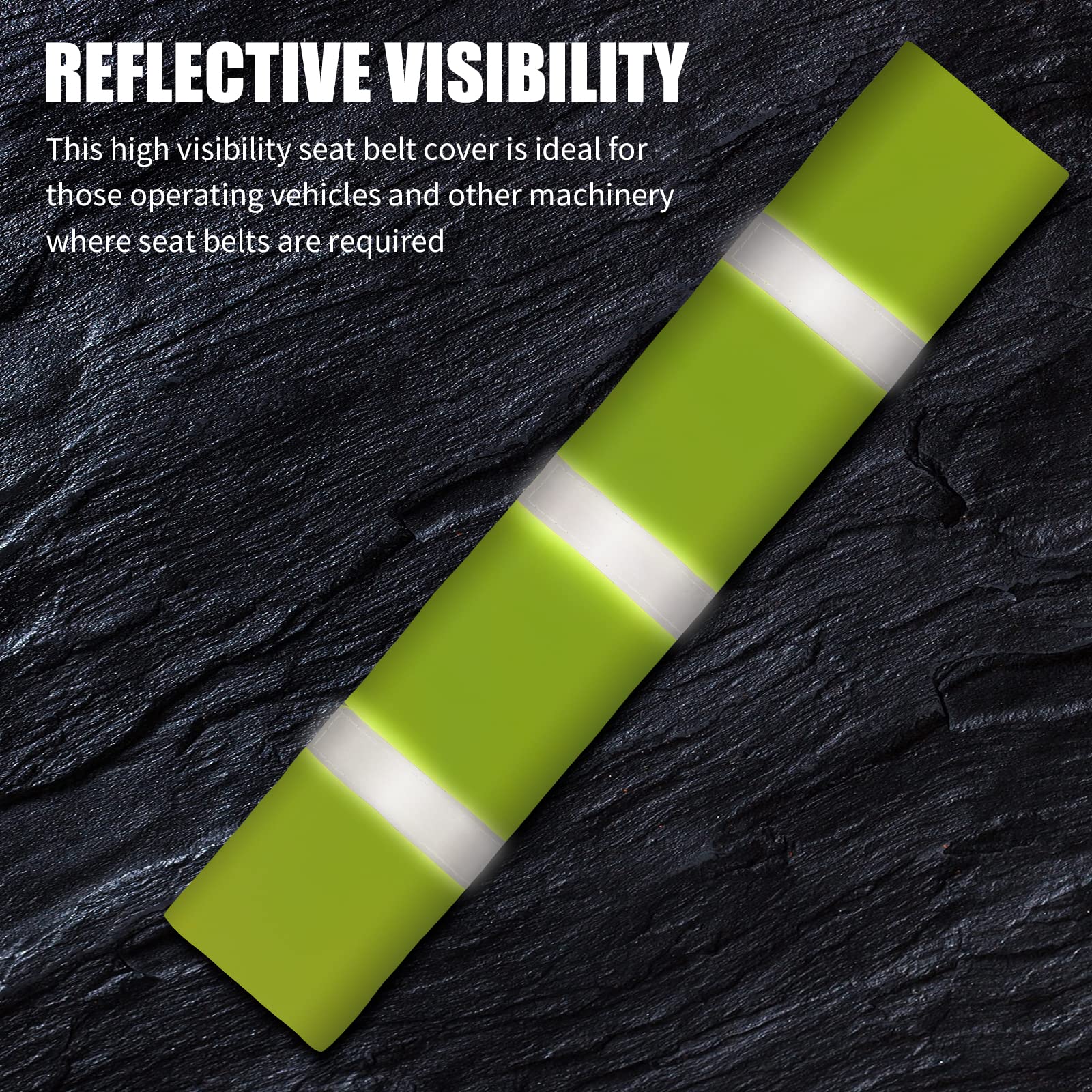 DOSTATNI installed on a car seat belt illustrating easy installation benefit