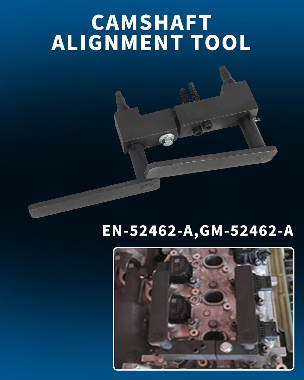 DPTOOL balance shaft holder detail showing stable support to prevent shaft rotation