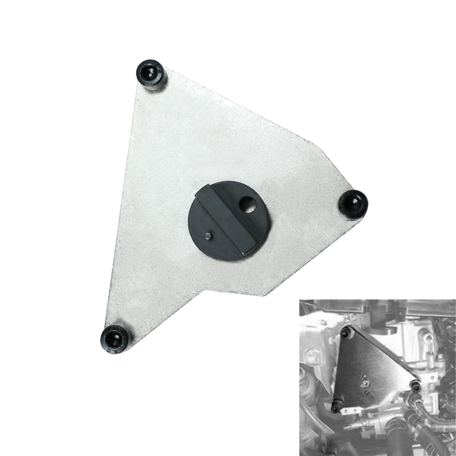 DPTOOL camshaft locking tool detail showing exact fit and reliable alignment