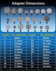 DPTOOL carbon steel adapter detail highlighting durable wear-resistant construction