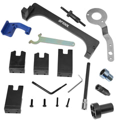 DPTOOL crankshaft barring tool close-up for precise crank location and safe alignment