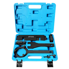 DPTOOL front of kit showing all timing alignment tools and quick identification benefits