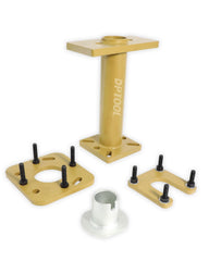 DPTOOL front view of complete kit showing organized tools and durability