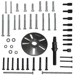 DPTOOL close-up of thrust bearing and puller showing smooth, controlled removal