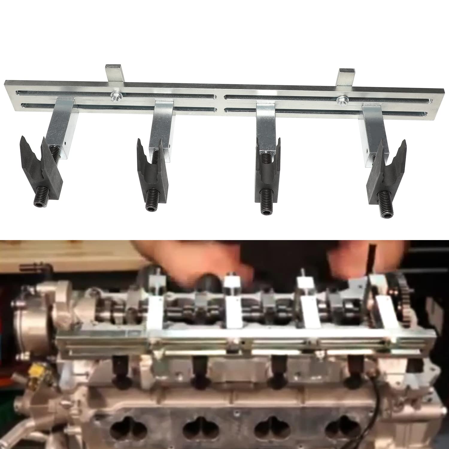 DPTOOL in use on Multiair module demonstrating safe actuator removal