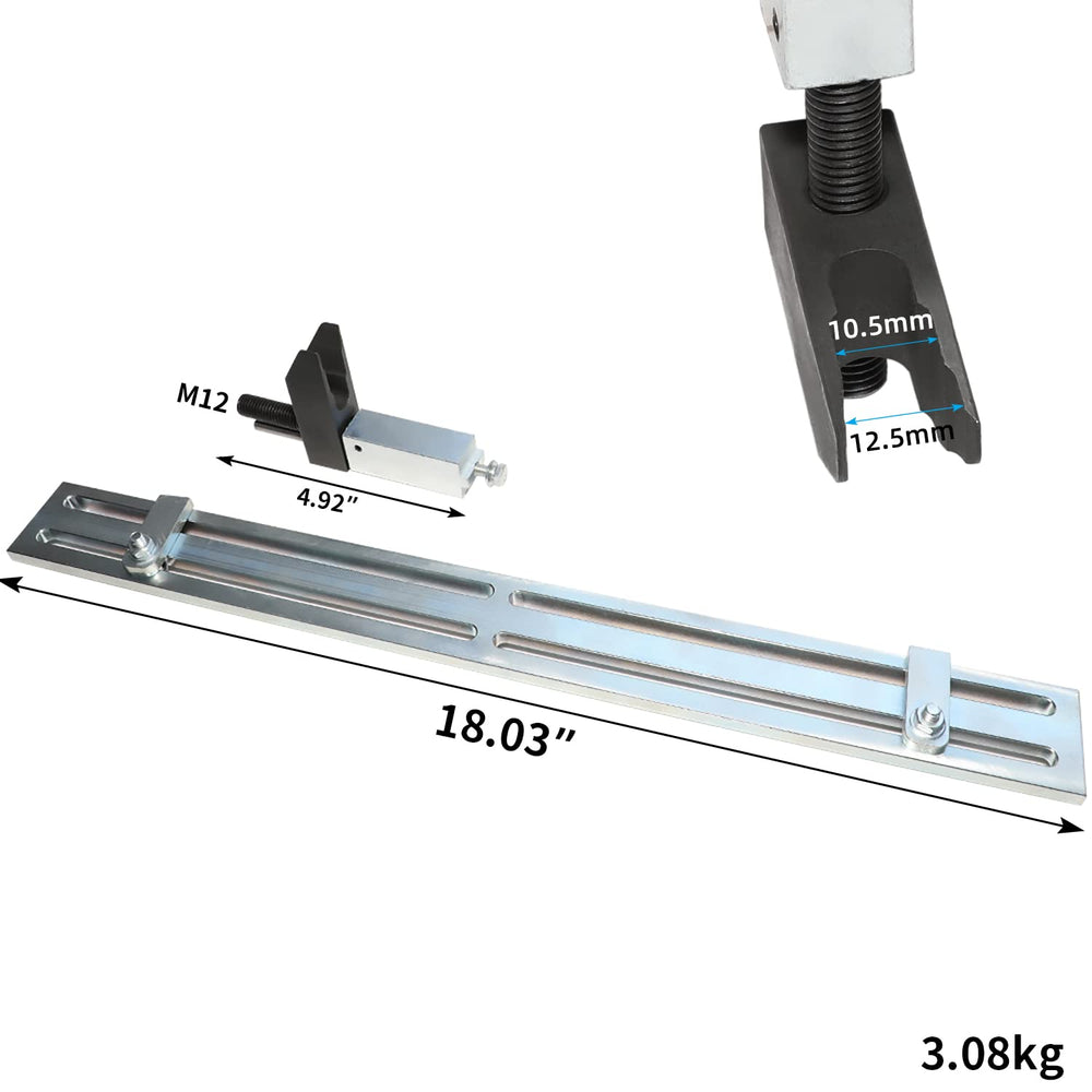 DPTOOL on garage bench with tools showing professional workshop readiness