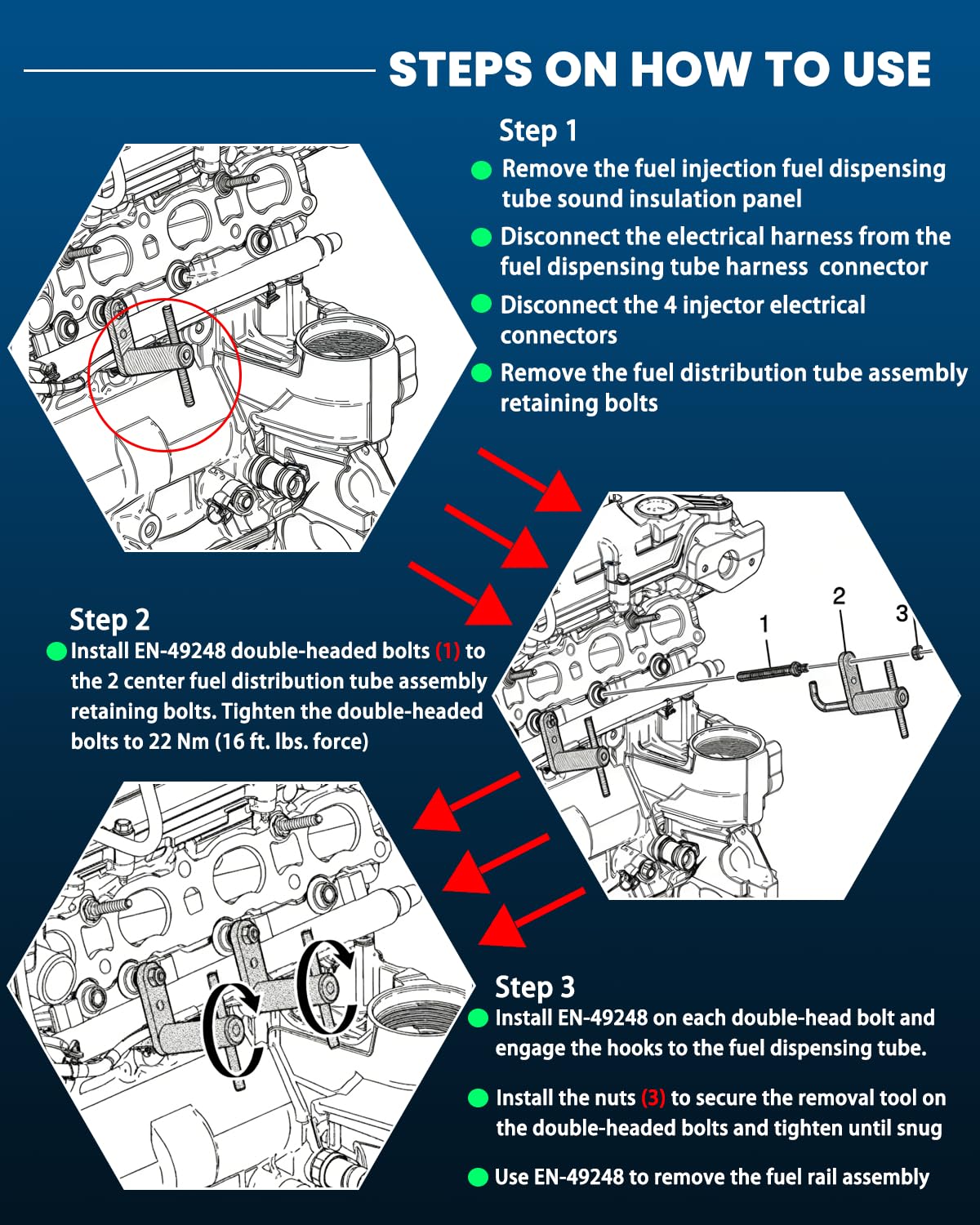 DPTOOL packaging with OEM-equivalent part numbers for correct tool matching