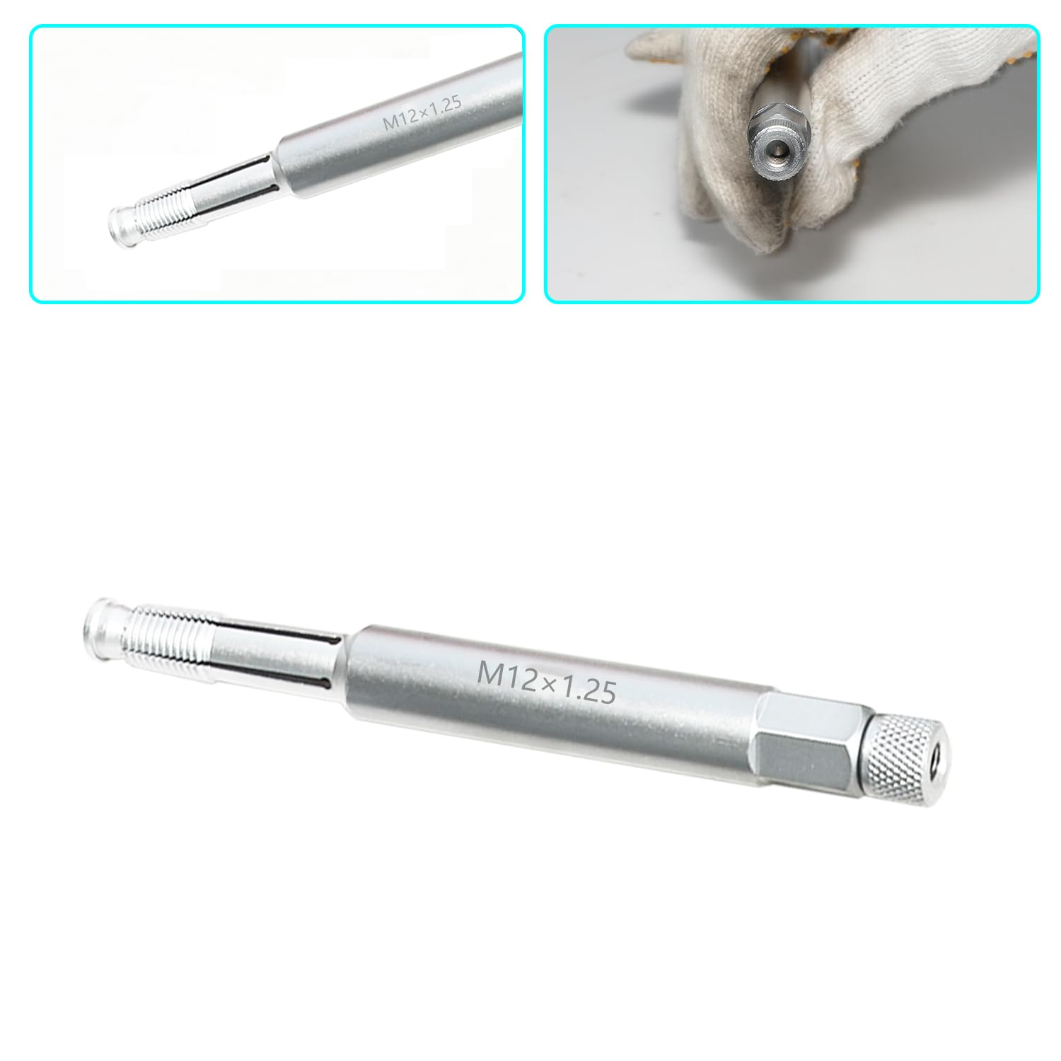 DPTOOL beside a ruler showing 12mm scale for accurate size comparison