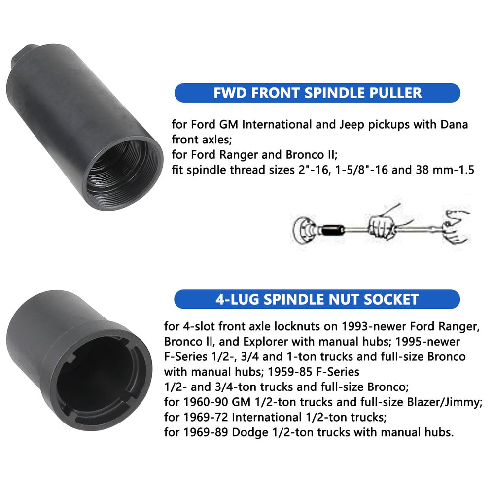 DPTOOL socket on 1/2-inch drive wrench showing increased torque capability