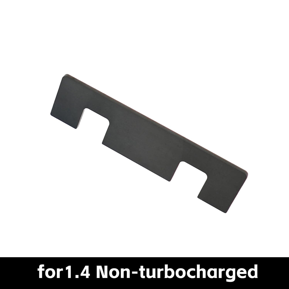 DPTOOL tools installed on engine showing secure camshaft locking and reduced disassembly