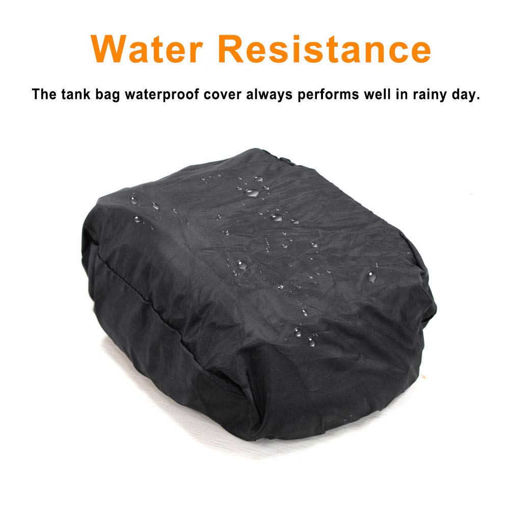 Dracarys oxford fabric and label close-up highlighting durable construction