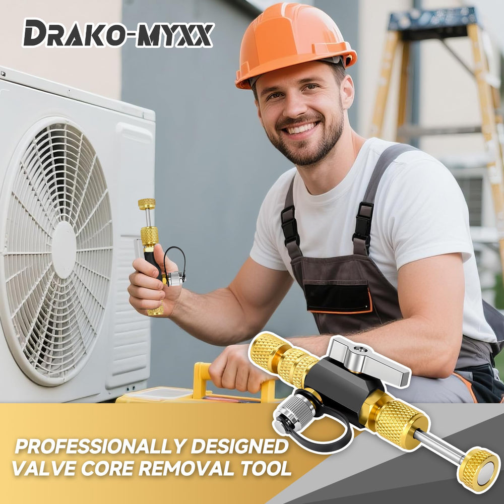 Drako-Myxx complete kit on workbench organized for efficient workflow