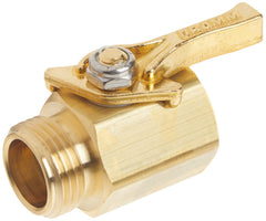 Dramm valve thread detail showing 3/4 inch hose connection for secure leak-free attachment