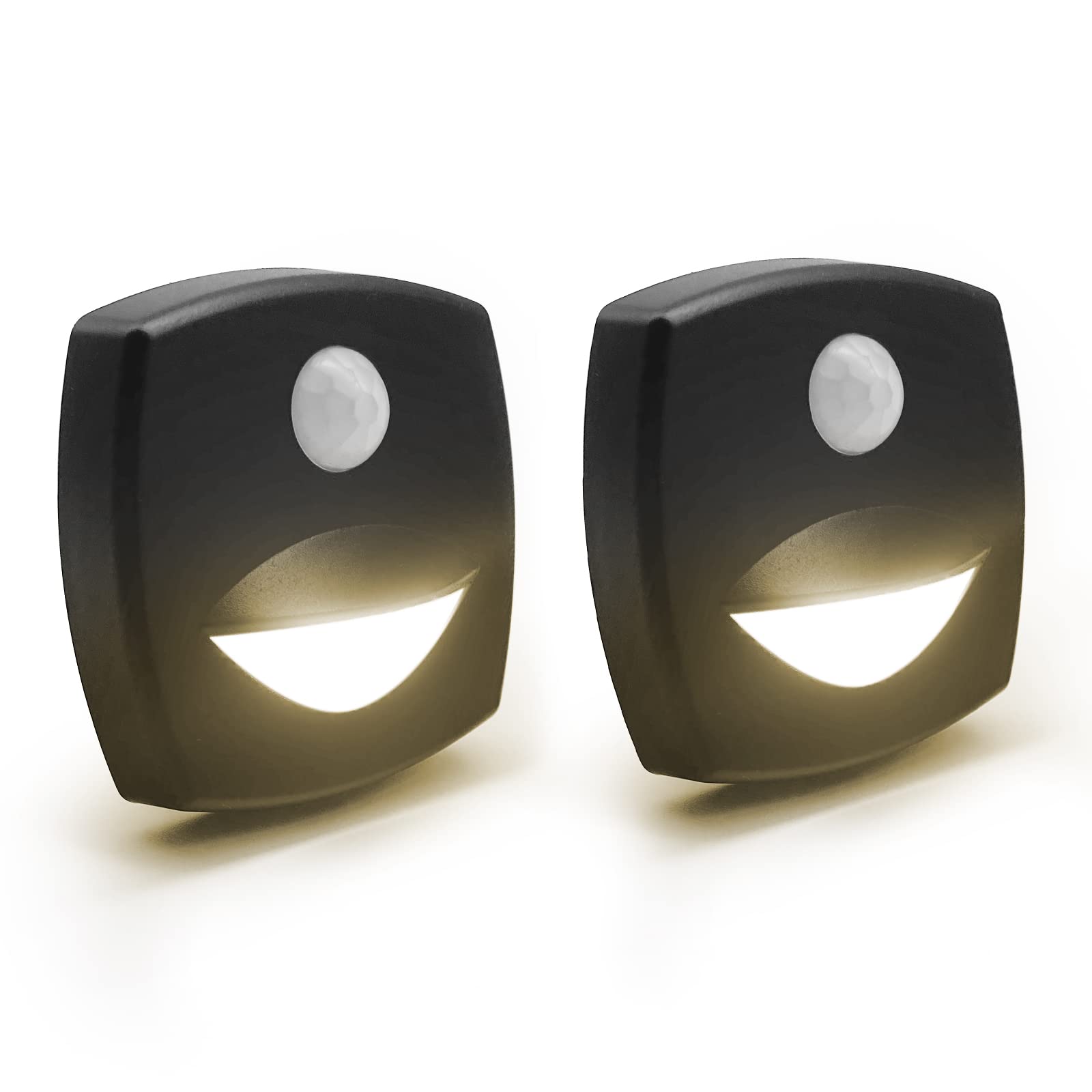 Dream lighting front view of compact 2.1-inch courtesy light showing neat fit
