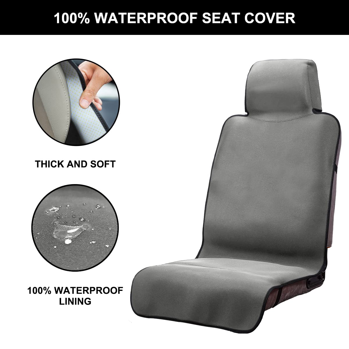DREAMANIA neoprene surface texture closeup showing durable, water-resistant fabric