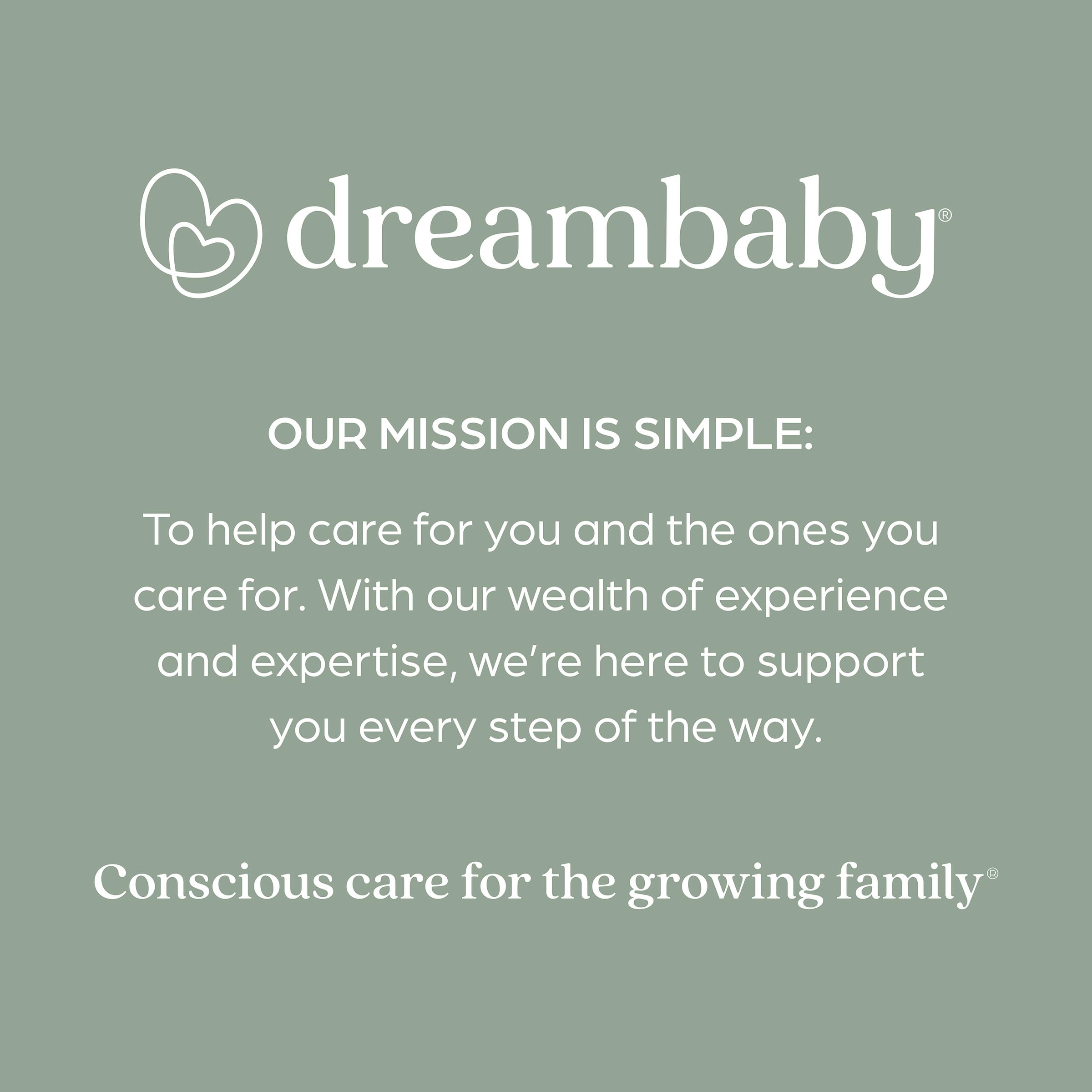 Dreambaby wipe-clean surface texture for quick cleanup and low-maintenance travel
