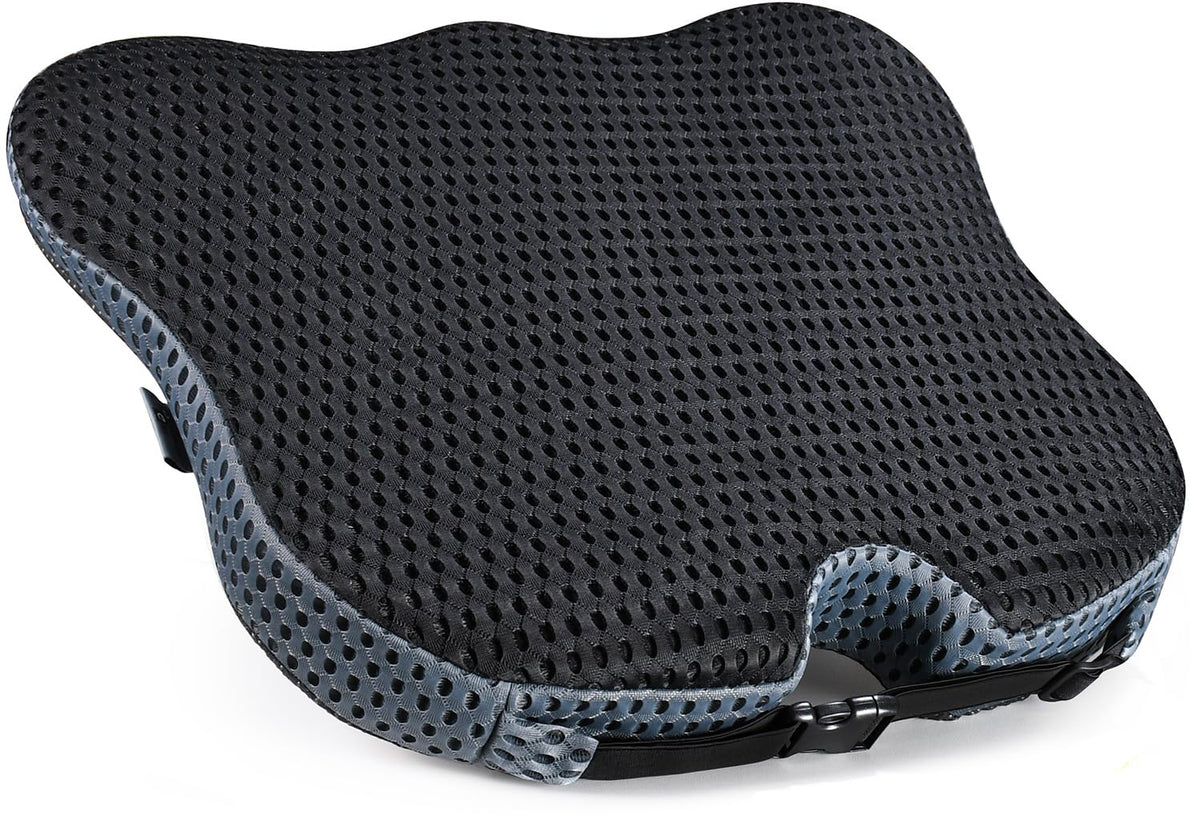 Dreamer Car front view on car seat showing raised visibility benefit