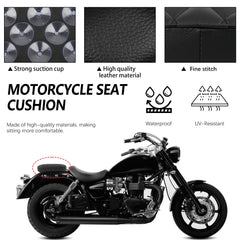 DREAMIZER pad installed on Harley fender demonstrating stable fit