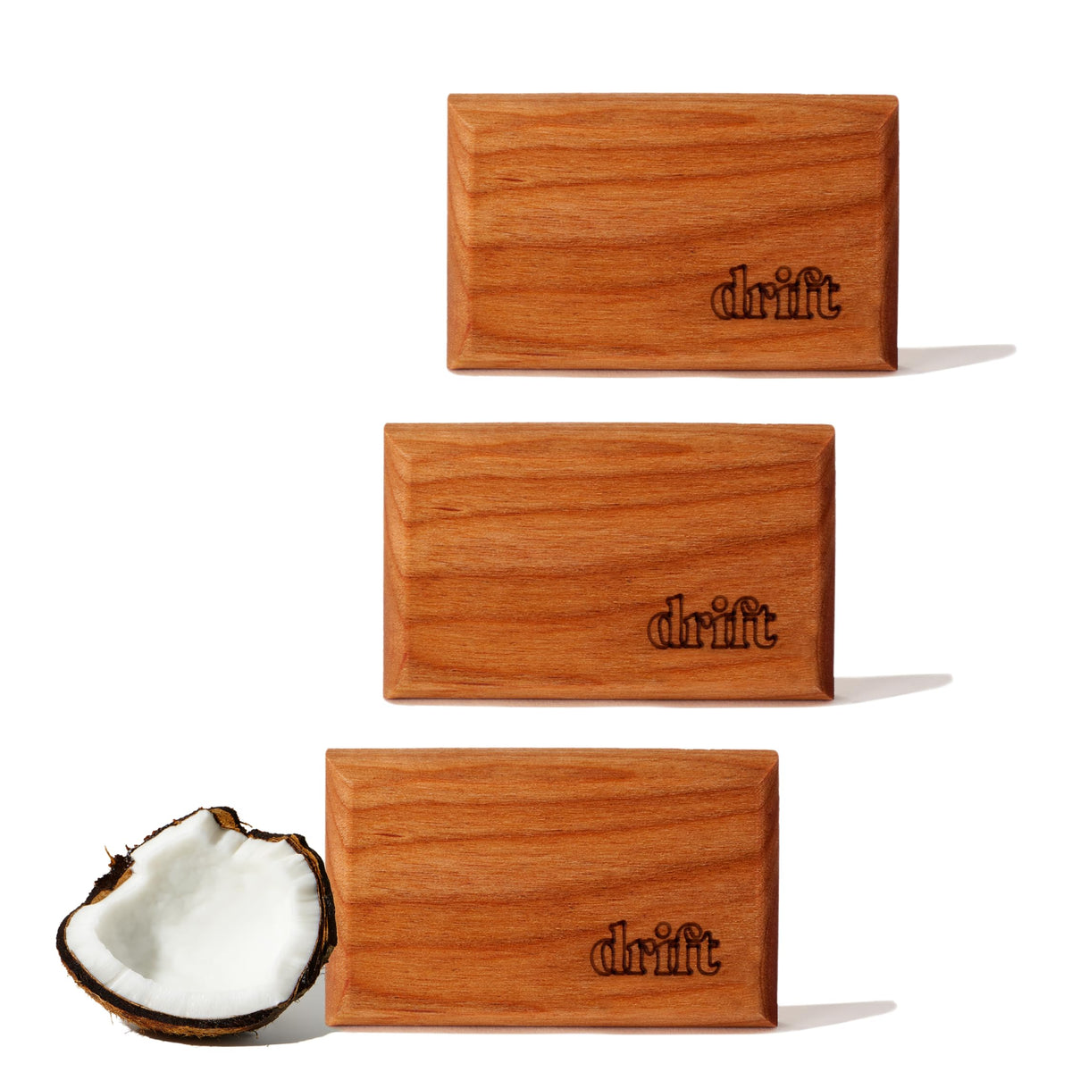 drift front packaging showing 3-pack refill and clean eco benefit