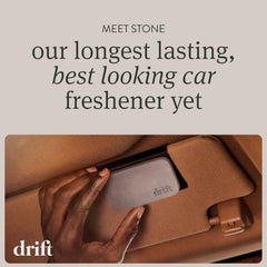 drift stone texture closeup displaying porous blend for steady scent diffusion
