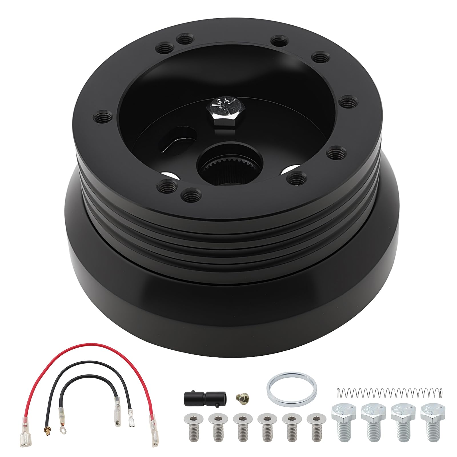 DriSentri front view polished hub showing bolt pattern and clean fit