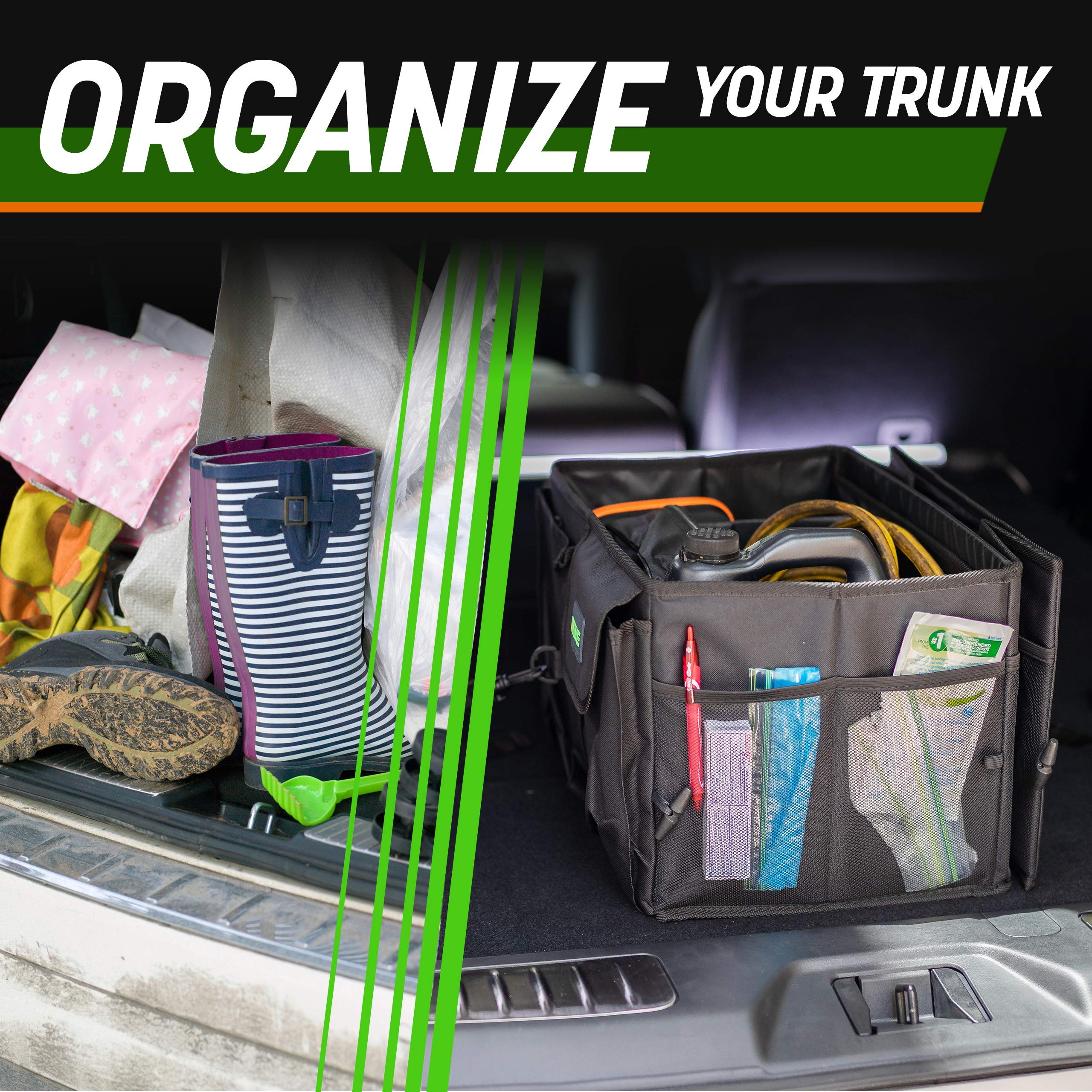 DRIVE collapsed flat for compact storage and easy transport benefit
