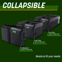 DRIVE open interior with multiple compartments for organized cargo benefit